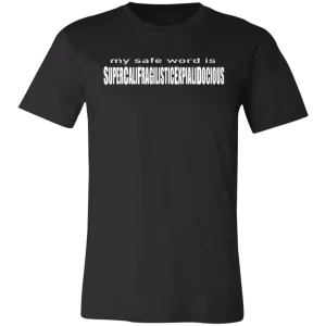 My Safe Word SBCC -Sleeve T-Shirt