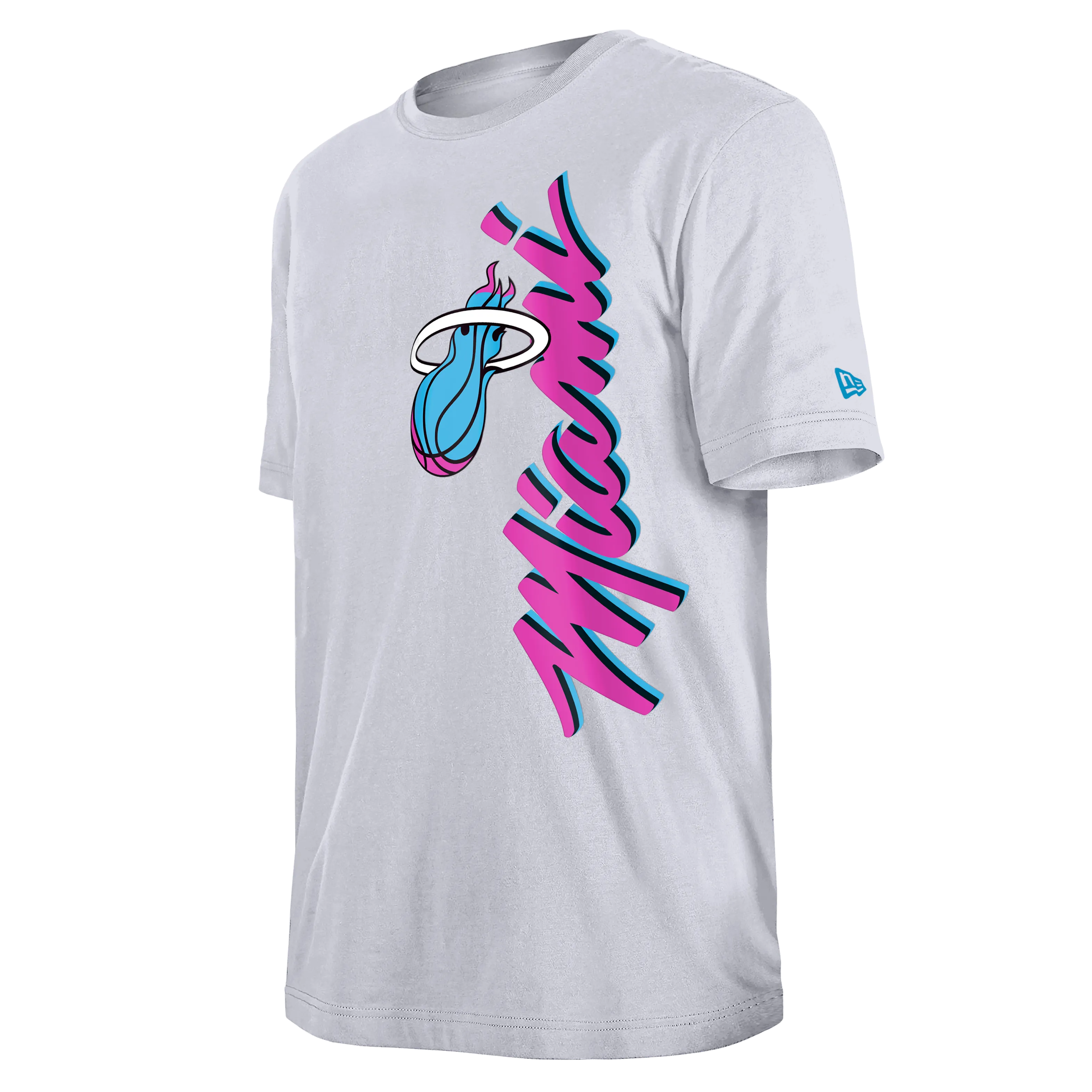 New Era Miami HEAT Original Vice Wordmark Tee