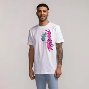 New Era Miami HEAT Original Vice Wordmark Tee