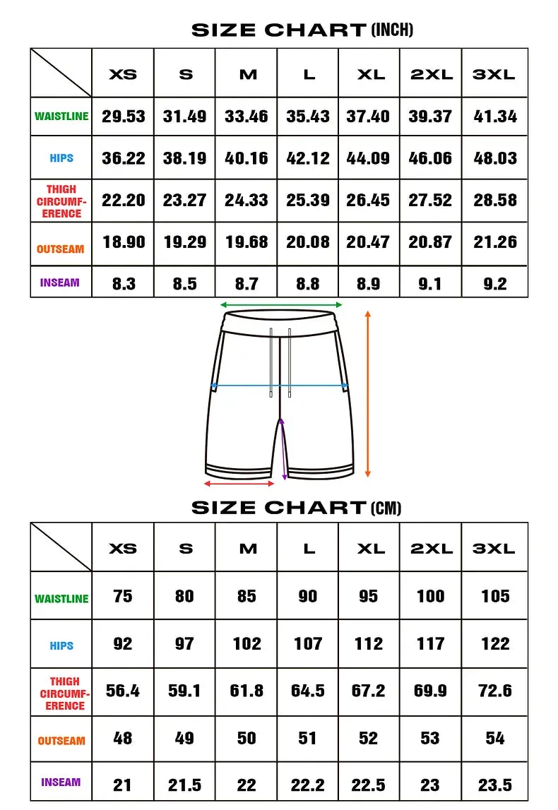 NEW Men's Siirigo Treat Her Right Sexy Lady Ghost Graphic Print Gym Performance Shorts, Sz S (Fits up to 32" waist), Retails $54