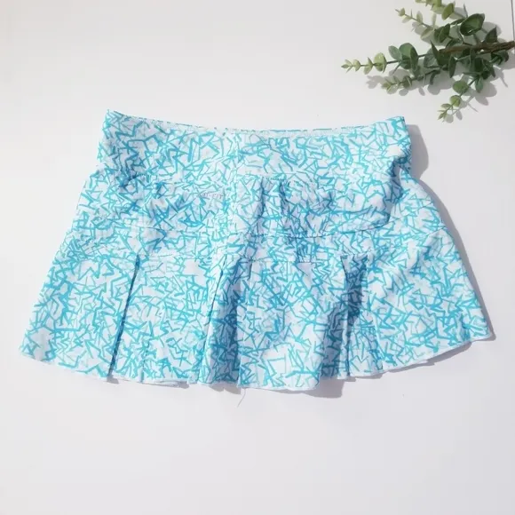 NIKE Womens Victory Printed Tennis Skort Skirt Run Gym Small