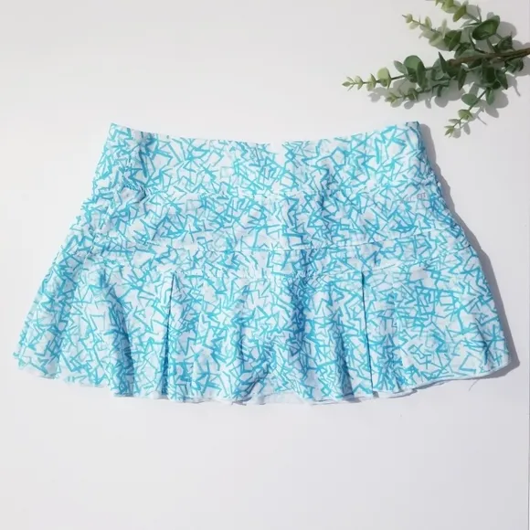 NIKE Womens Victory Printed Tennis Skort Skirt Run Gym Small