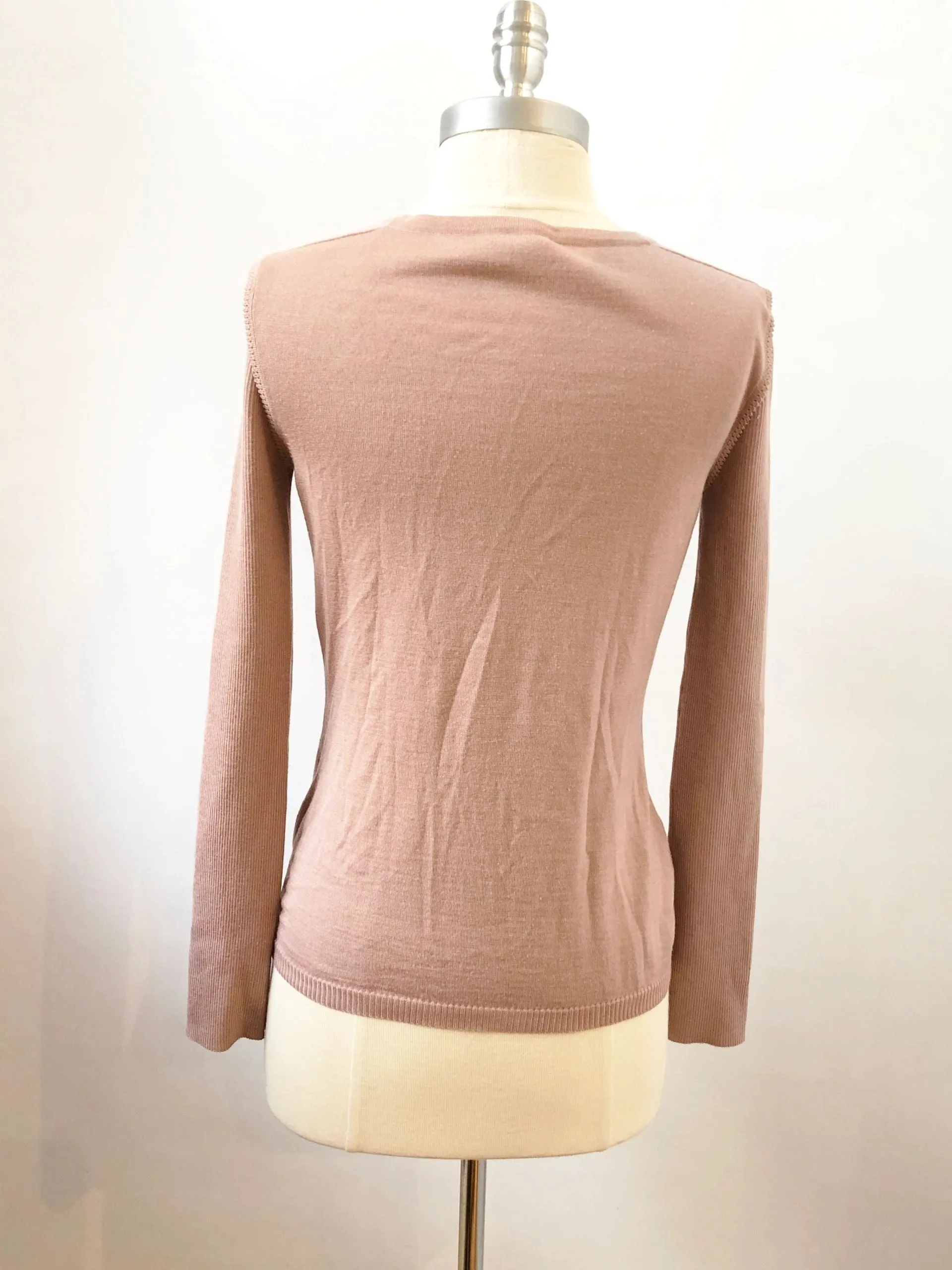 Nina Ricci Silk Blend Sweater Size S