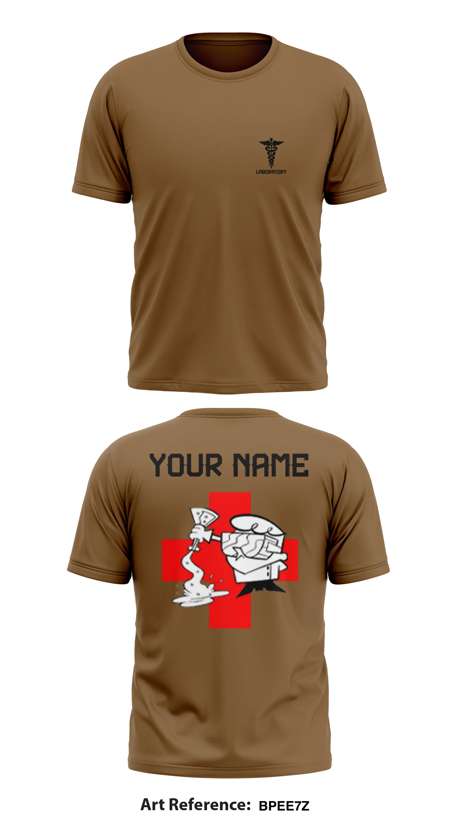NMRTU Little Creek Laboratory Store 1 Core Men's SS Performance Tee - BpEE7z