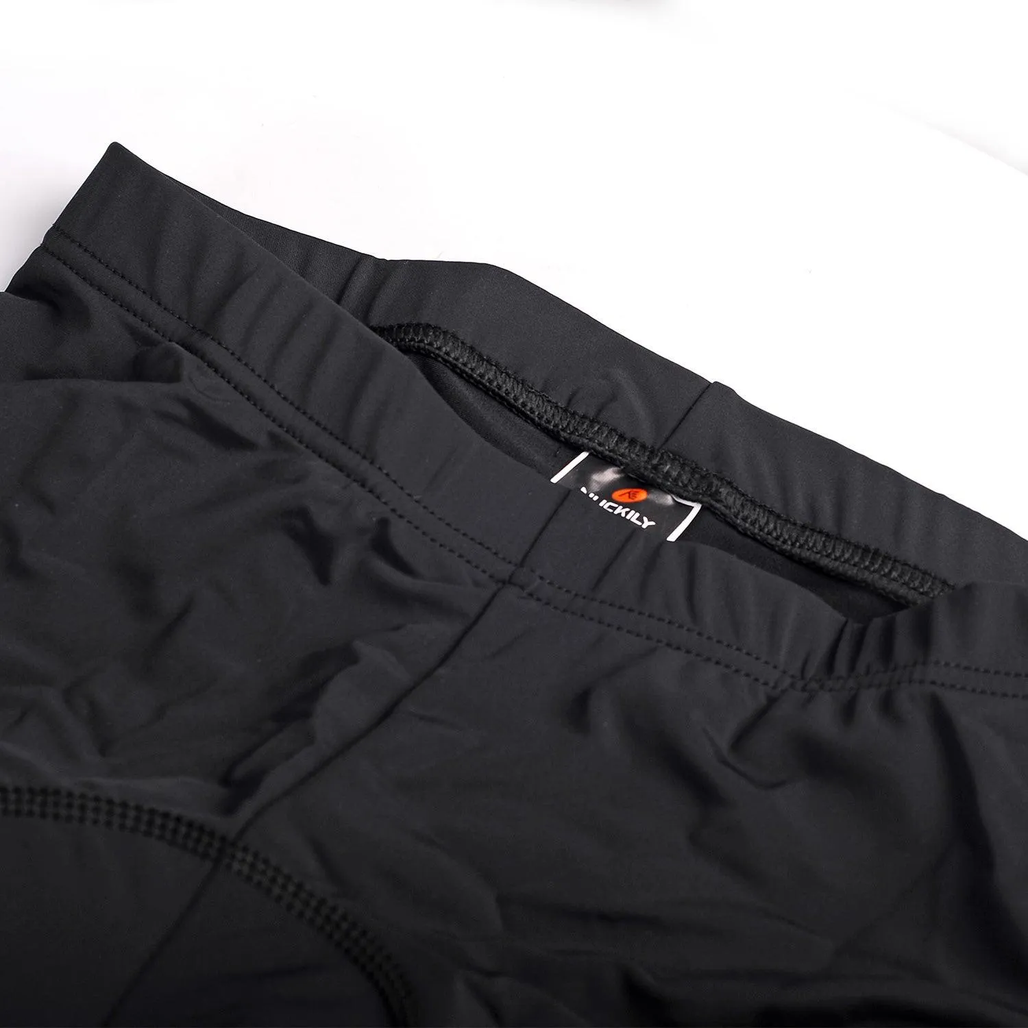 Nuckily MB008 Mens Cycling Shorts (Black/Red)