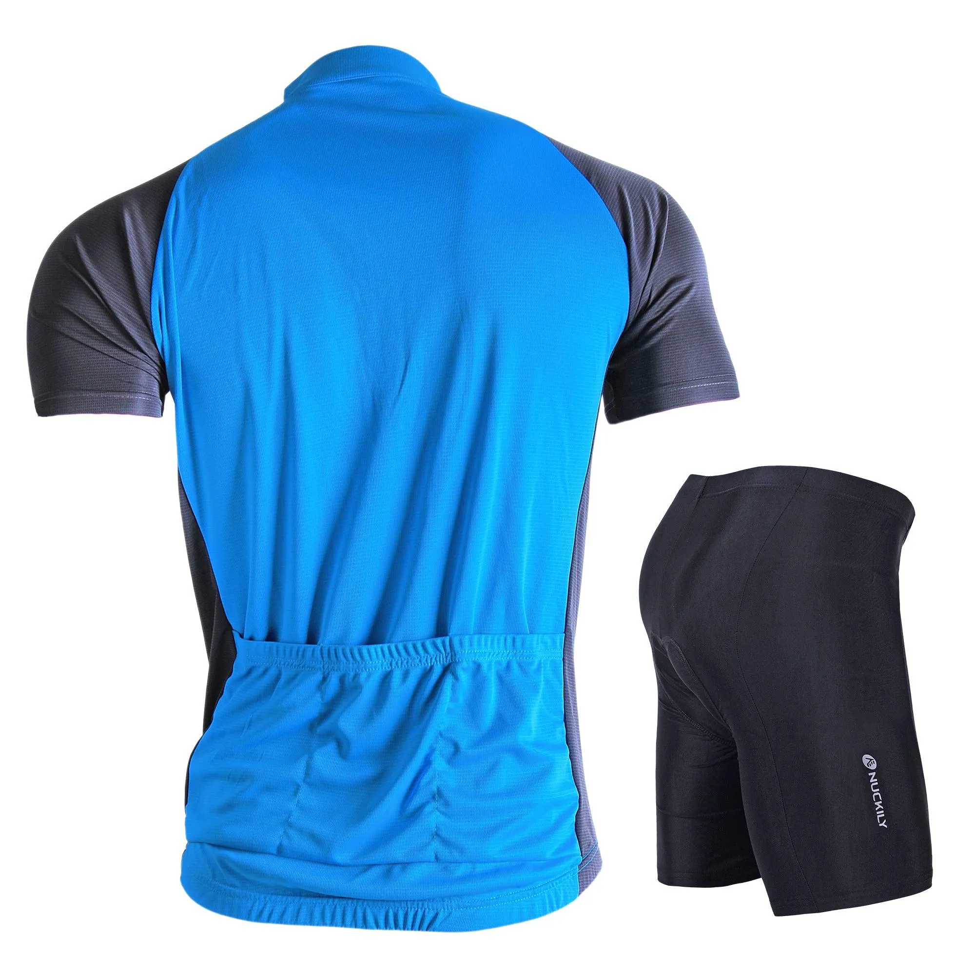 Nuckily NJ601-NS355 Jersey and Shorts Set (Blue)