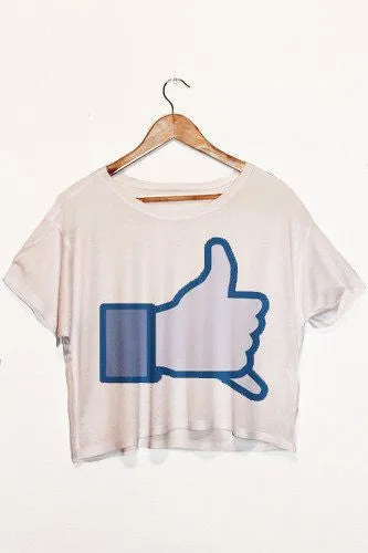 Nutella Print White Crop Tops Summer Short Sleeve T shirts Harajuku Fitness Women Fashion Kawaii T-shirt F1003
