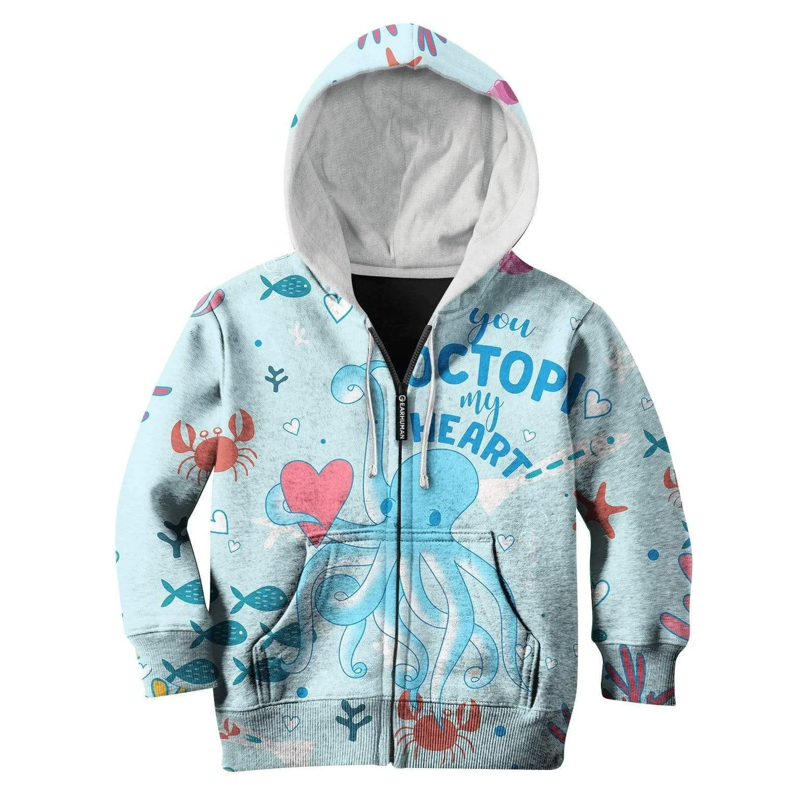 Octopi Kid Custom Cosplay Hoodies Apparel