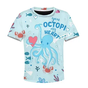 Octopi Kid Custom Cosplay Hoodies Apparel