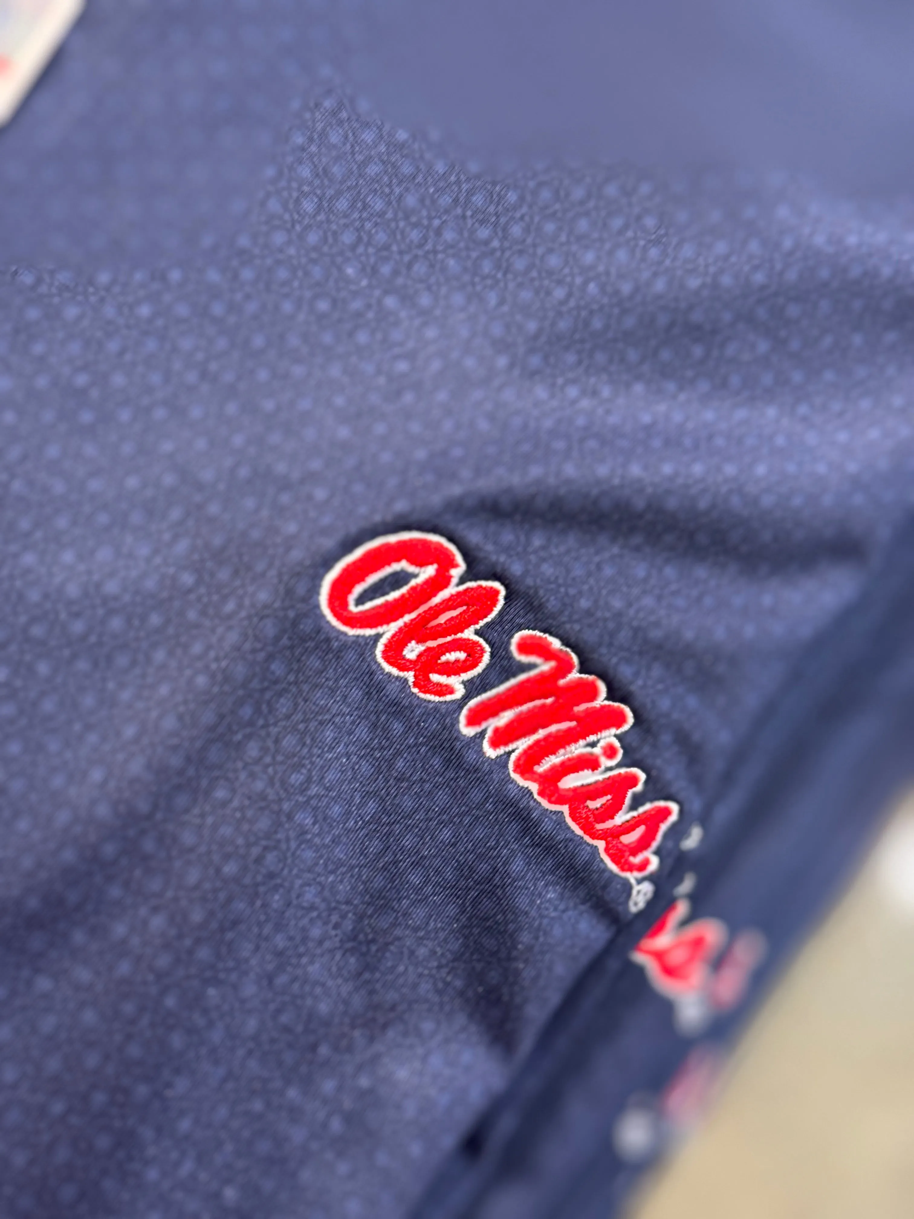 Ole Miss Polo (Navy)