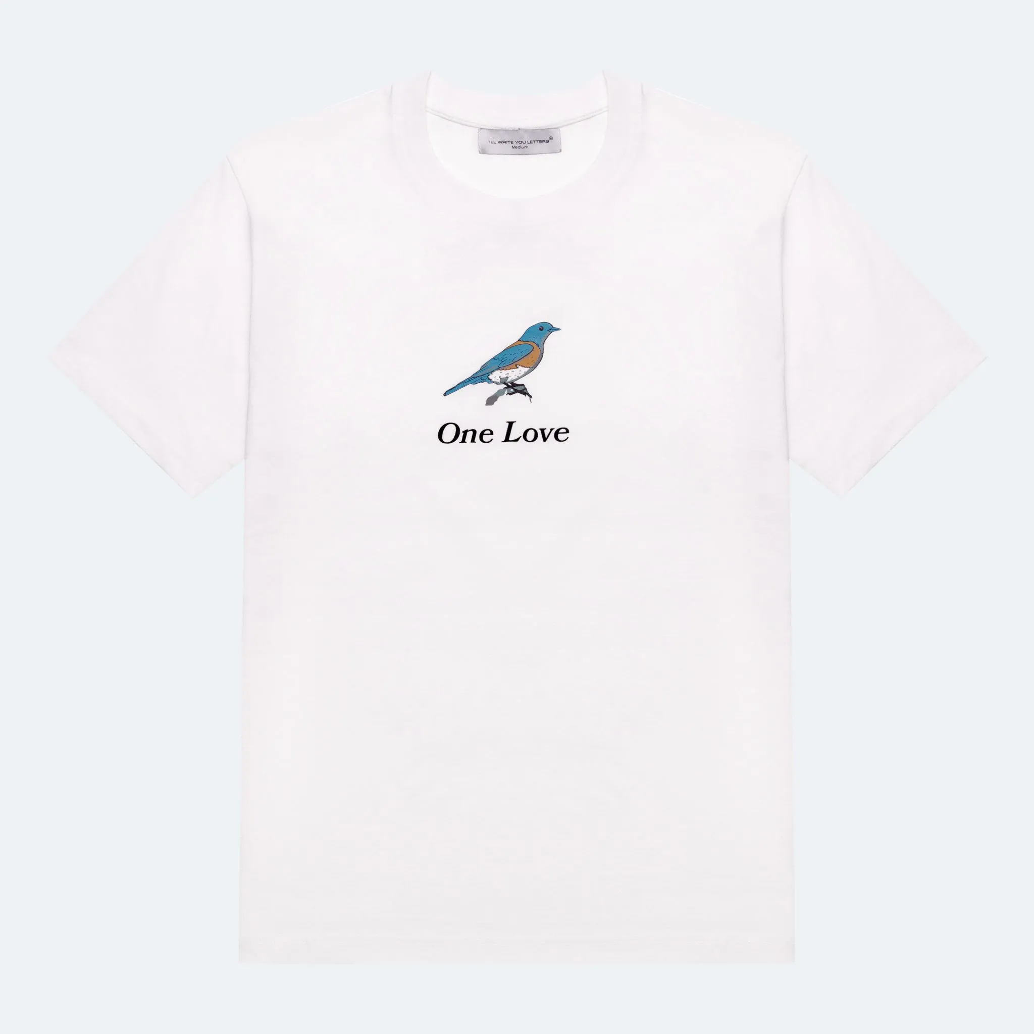 One Love White T-Shirt