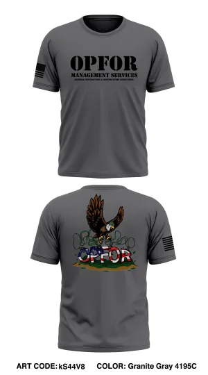 OPFOR MANAGEMENT SERVICES Store 1 Core Men's SS Performance Tee - kS44V8
