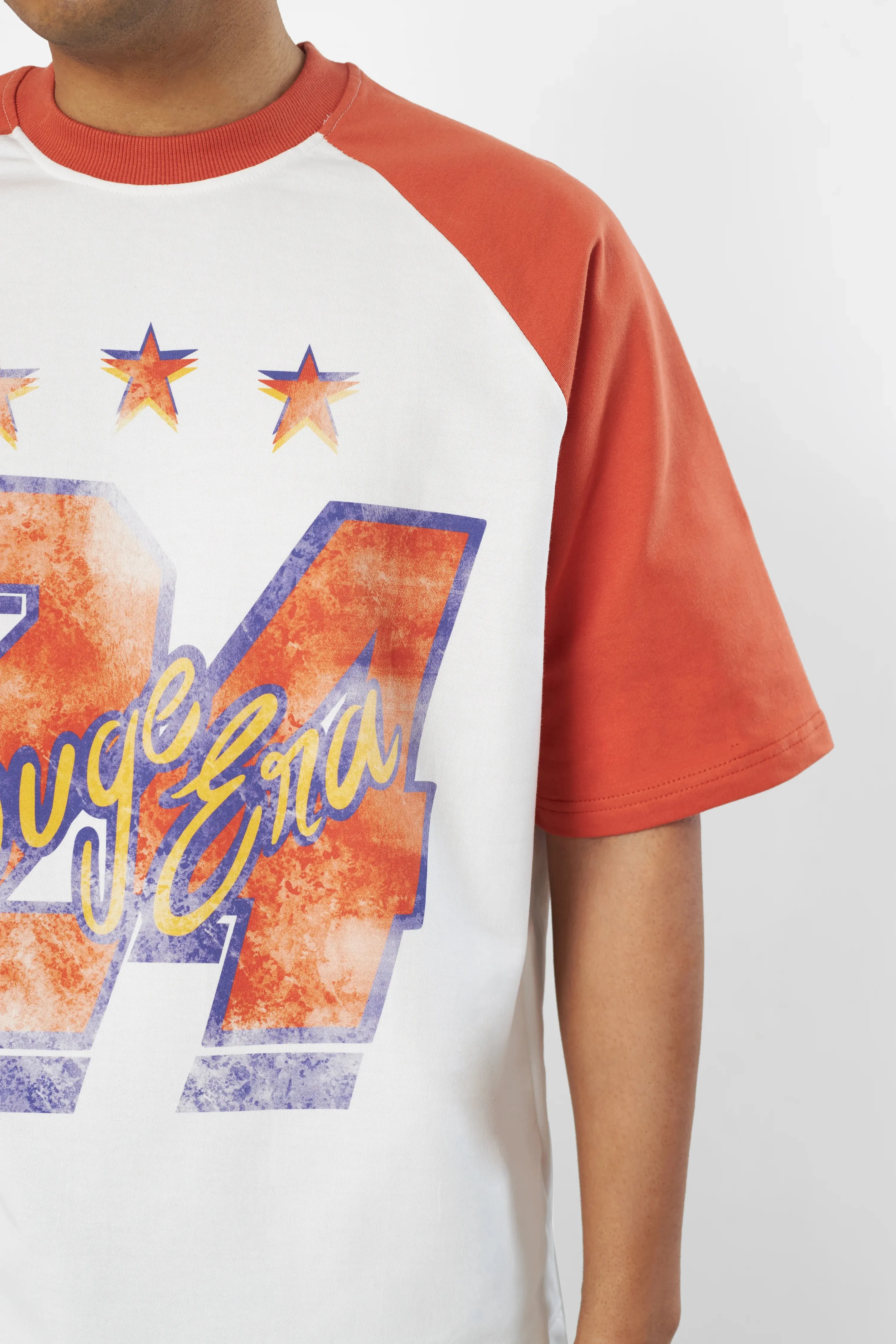 Orange Rouge Era Raglan T-Shirt
