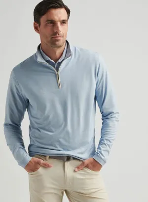 Peter Millar Albatross Cotton-Blend Piqué Quarter-Zip