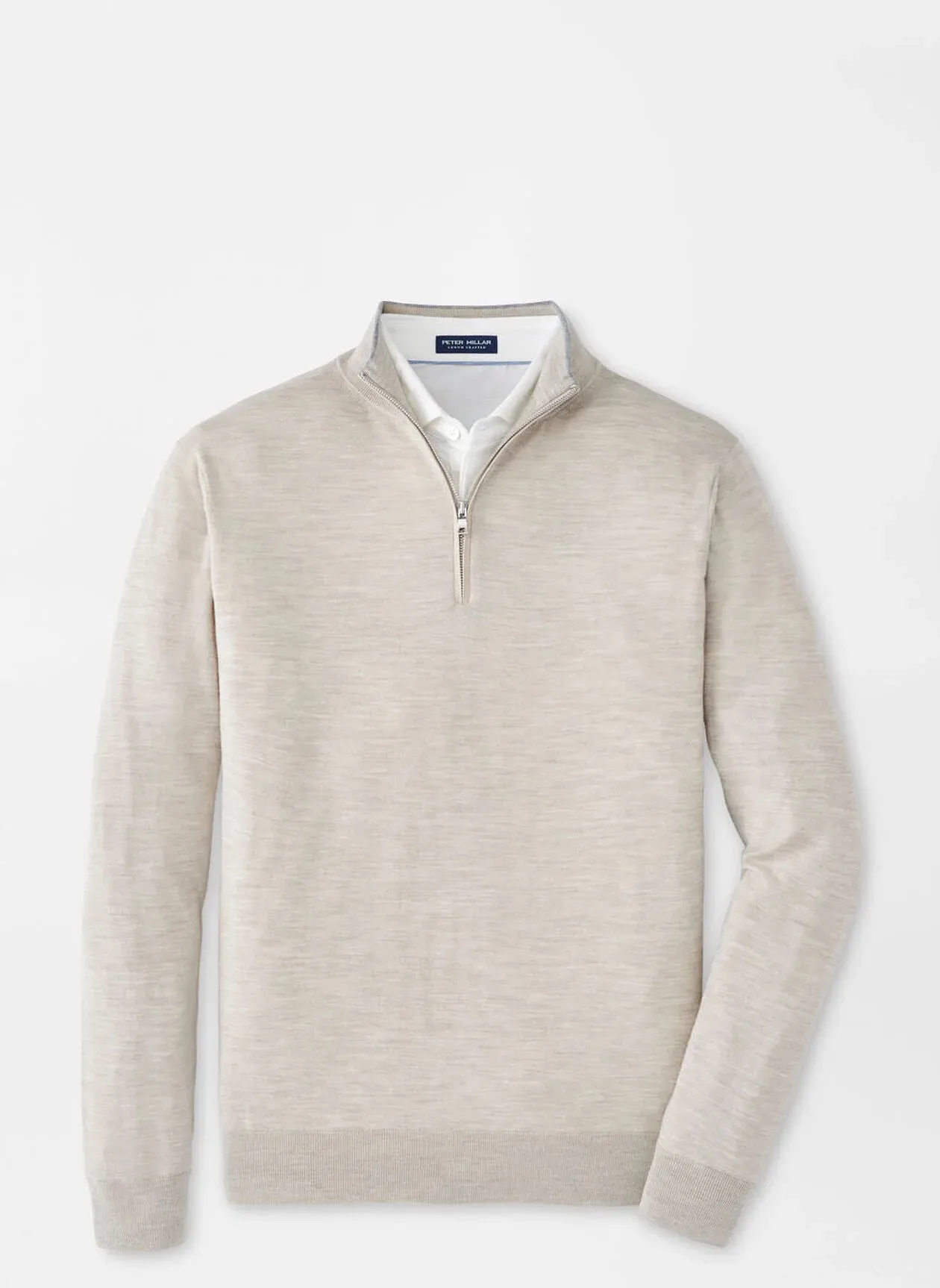 Peter Millar Excursionist Flex Quarter-Zip Sweater