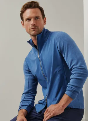 Peter Millar Solstice Performance Hybrid Full-Zip Cardigan