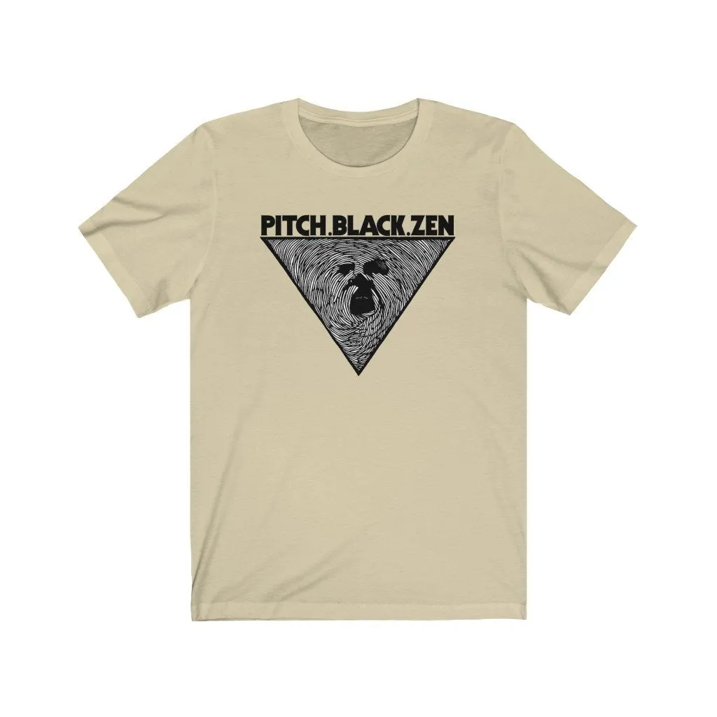 Pitch Black Zen T-Shirt - Spiritual Yoga T-Shirts - Zen Meditation T-Shirts