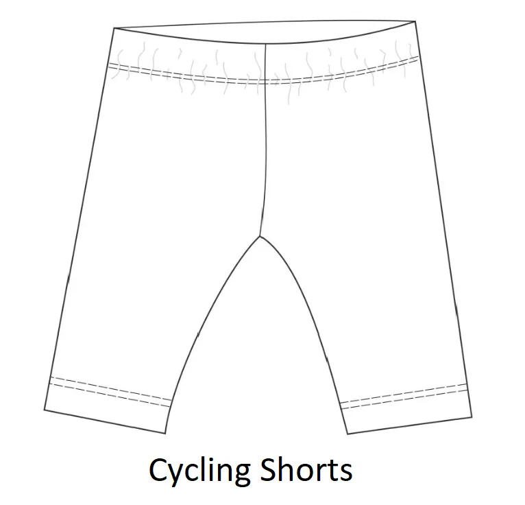 Plain Teal Shorts