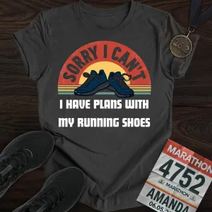 Plans With Running Shoes T-shirt