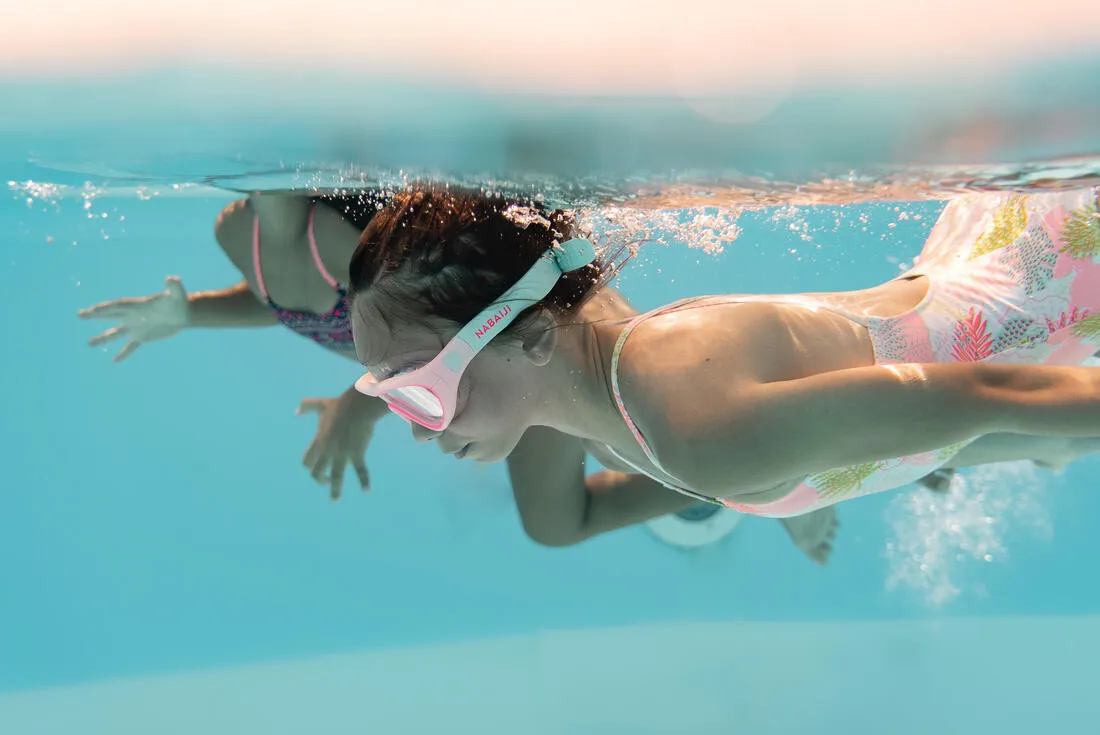 Pool mask SWIMDOW - Clear lens - Kids' size