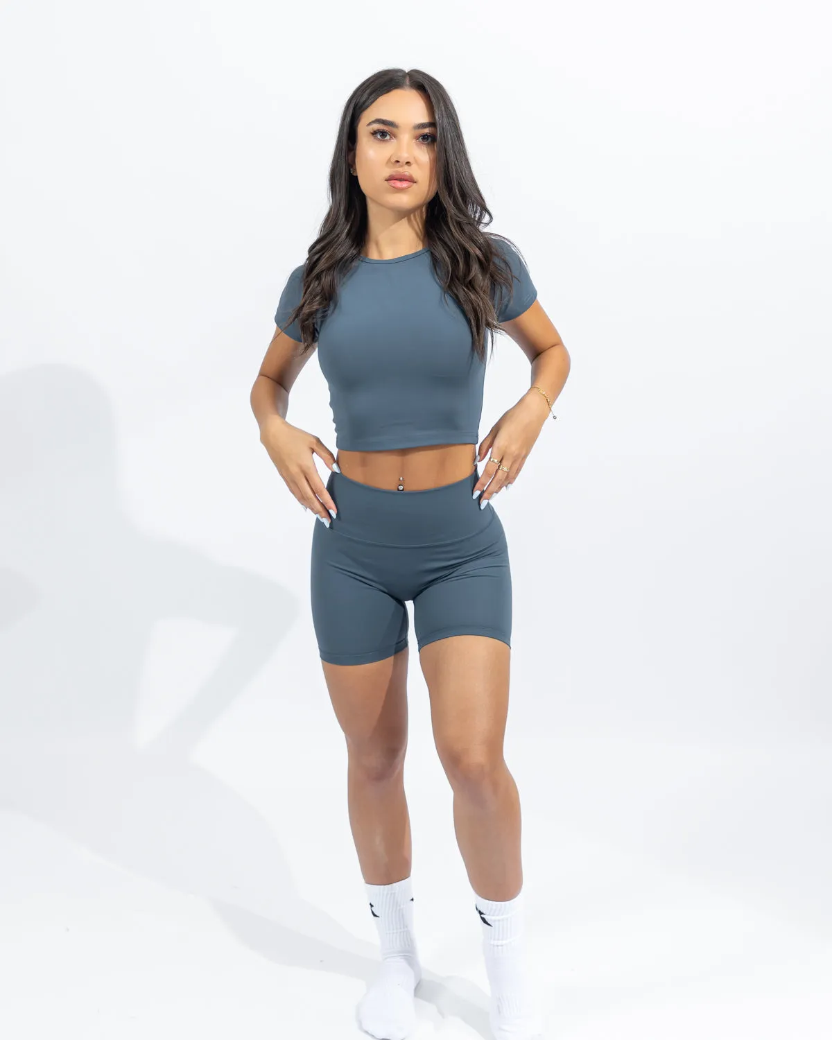 Power Cycling Shorts - Midnight Blue
