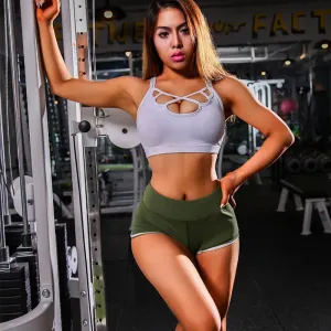 PowerFlex Mid-Rise Athletic Gym Shorts