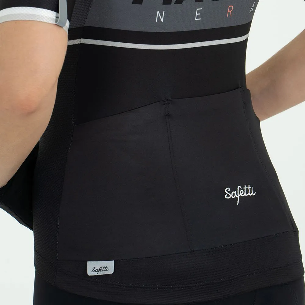 Pre-Order - Cábalas - Maglia Nera - Short Sleeve Jersey. Women