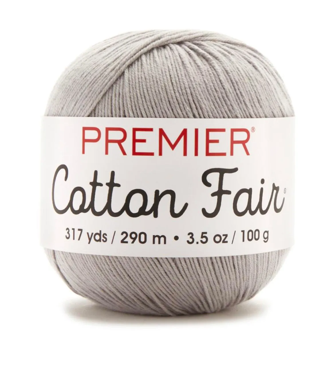 Premier Cotton Fair Yarn Silver