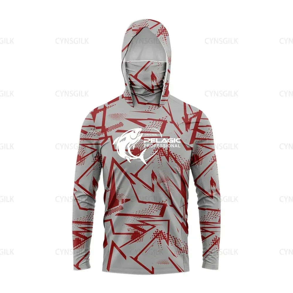 Professional Hooded Long Sleeves Fishing Shirt