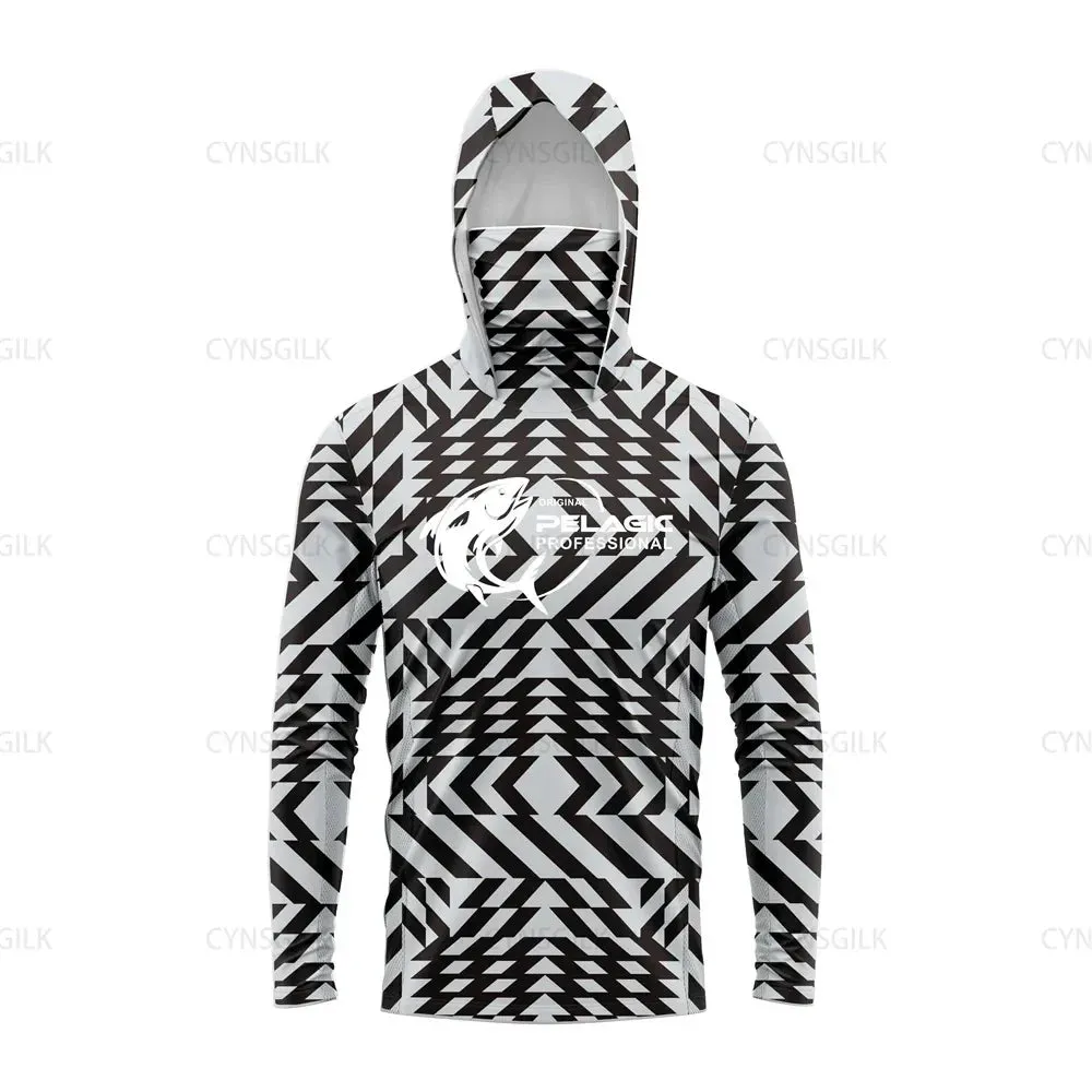 Professional Hooded Long Sleeves Fishing Shirt