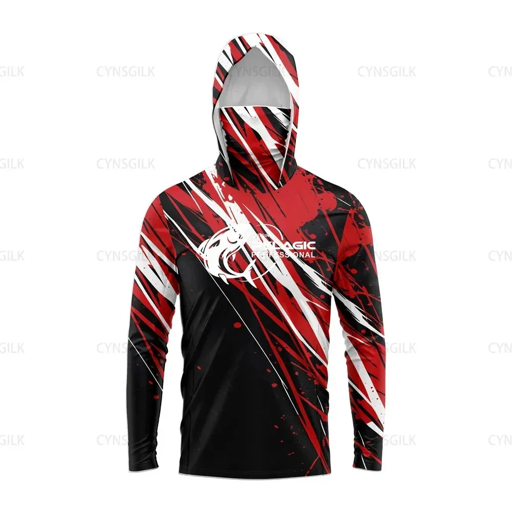 Professional Hooded Long Sleeves Fishing Shirt