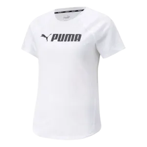 Puma Fit Logo Tee - Womens - White