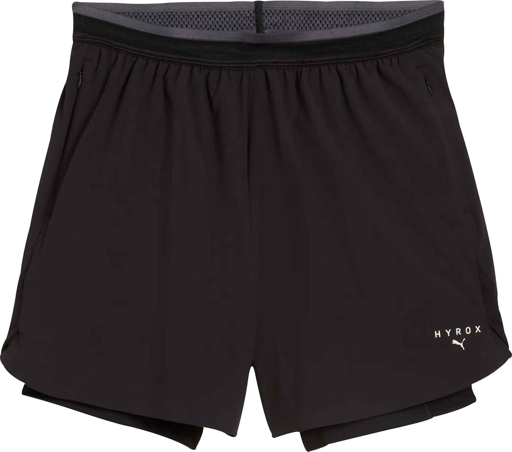 Puma X HYROX 2 In 1 Mens Training Shorts - Black