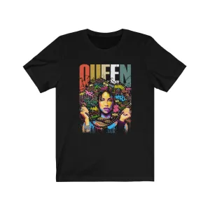 Queen Graffiti Jersey Short Sleeve Tee