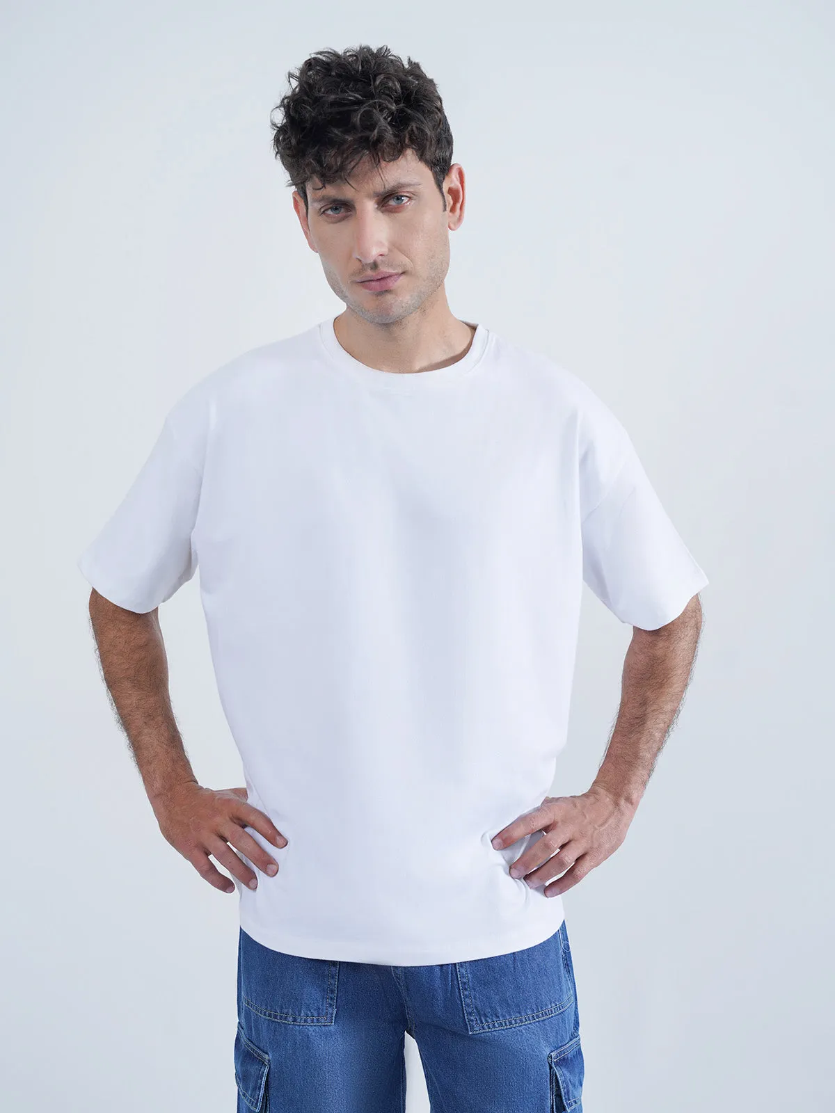 "ALAINA" Comfort Drop Shoulder T-Shirt