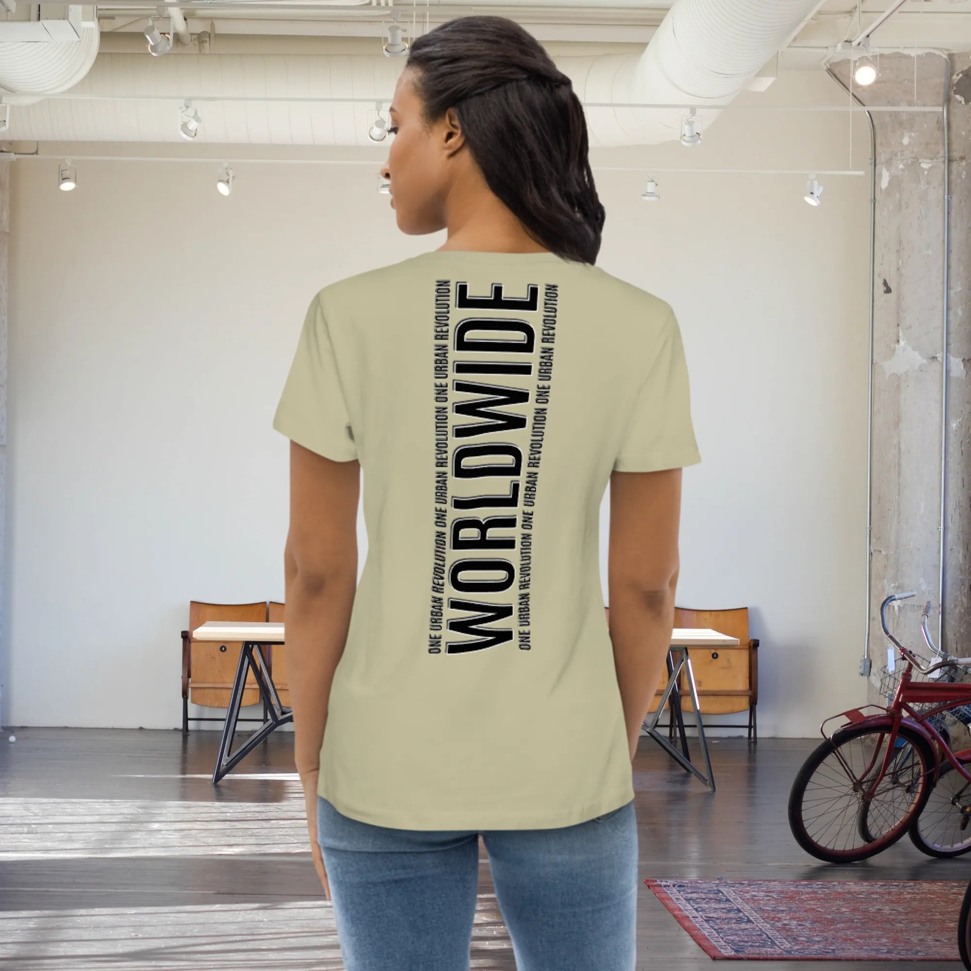 "BLACK WALL STREET" Women's Fitted Eco Tee