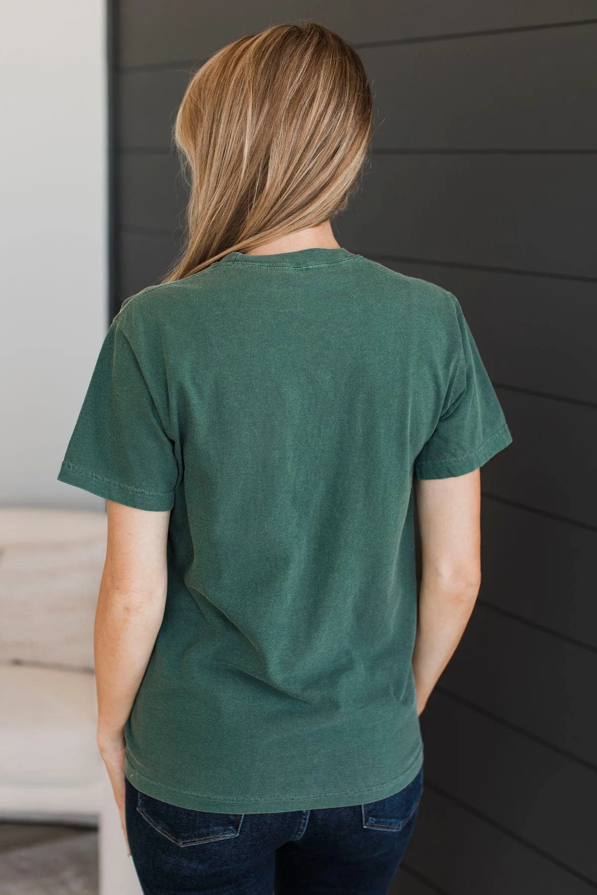 "Bless Your Heart" Graphic Tee- Spruce