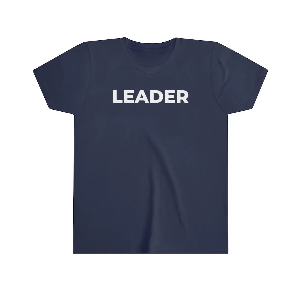 "LEADER" Youth Short Sleeve Tee