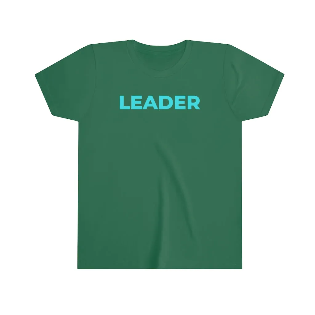 "LEADER" Youth Short Sleeve Tee
