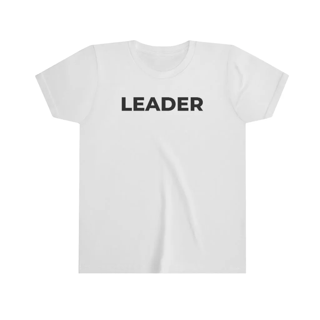 "LEADER" Youth Short Sleeve Tee