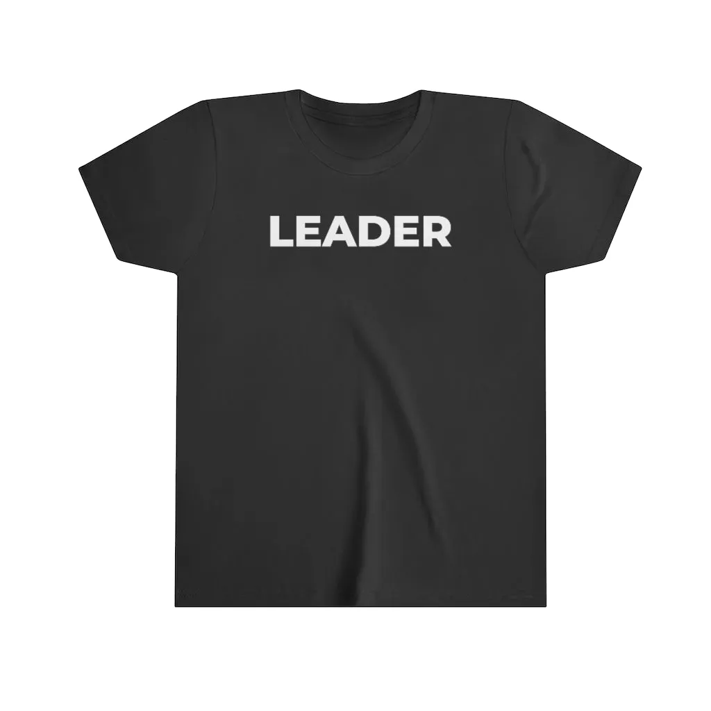 "LEADER" Youth Short Sleeve Tee