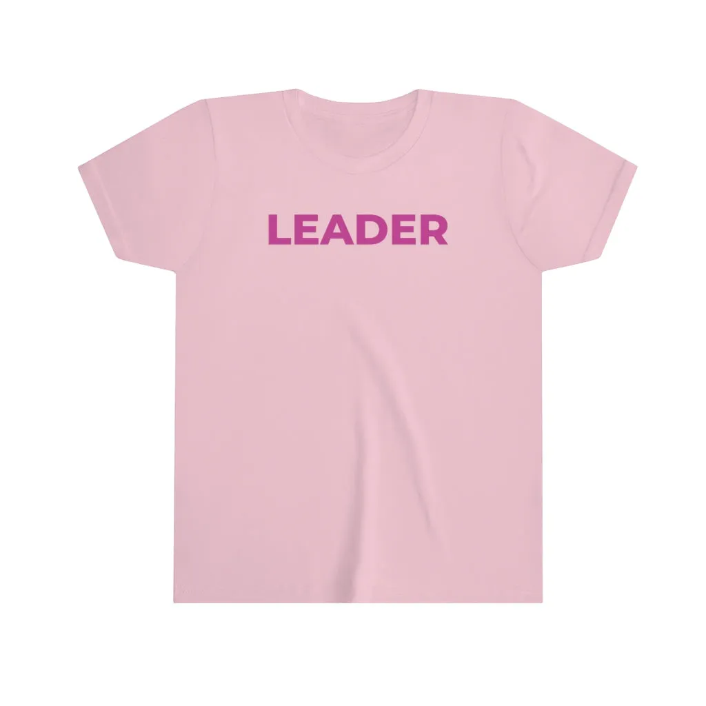 "LEADER" Youth Short Sleeve Tee