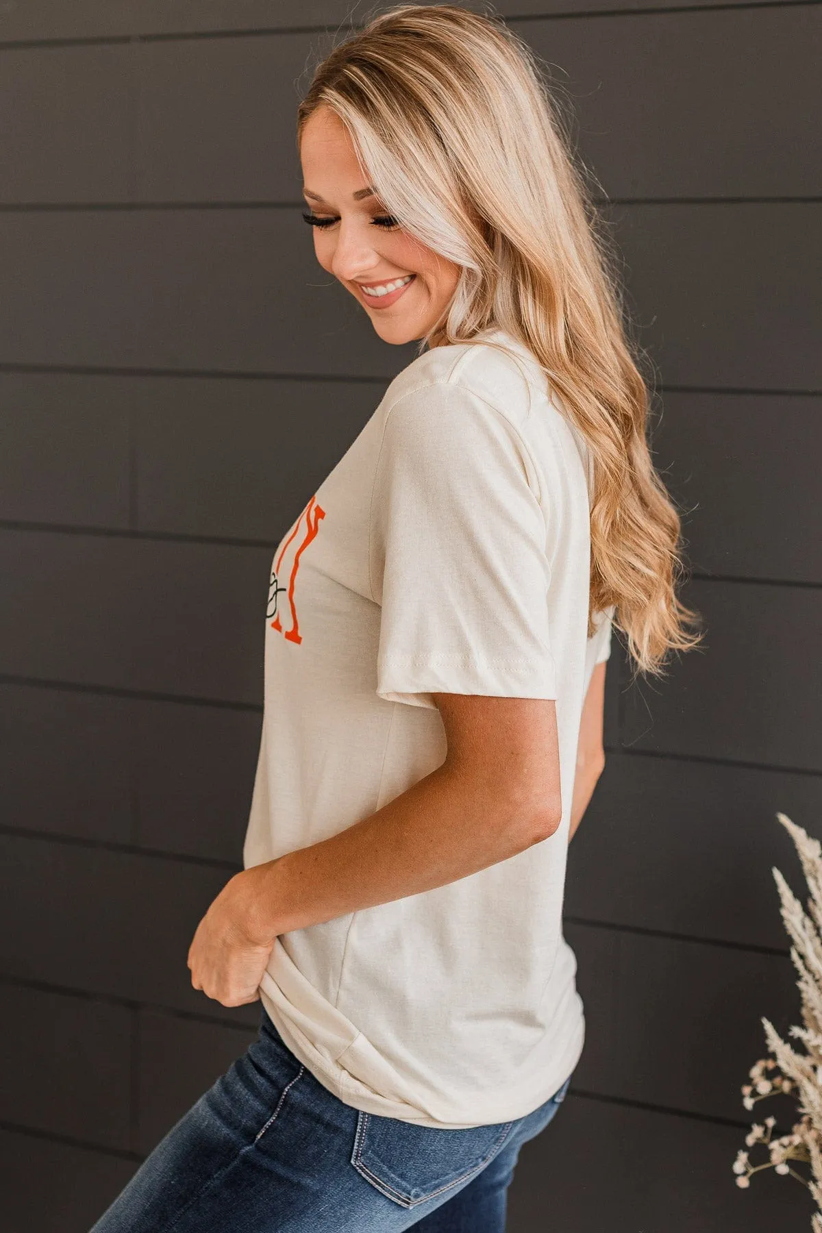 "Pumpkin Everything" Graphic Tee- Cream
