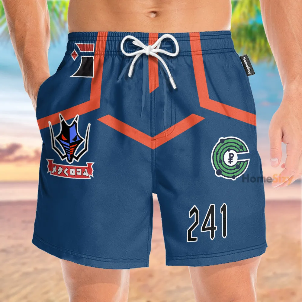 Raihan Sword And Shield Cosplay Costume - Beach Shorts
