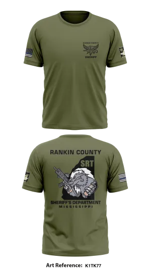 Rankin County Sheriff SRT Store 1 Core Men's SS Performance Tee - k1Tk77
