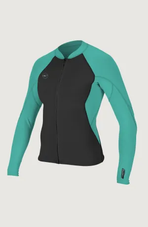 Reactor-2 15mm Front Zip Jacket Womens | Black