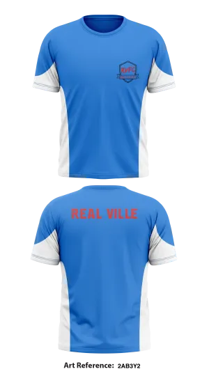 Real Ville Store 1 Core Men's SS Performance Tee - 2AB3Y2