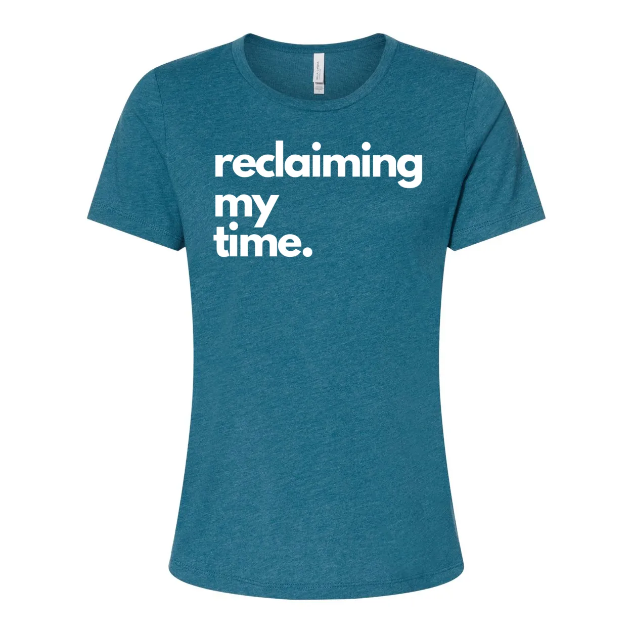 Reclaiming My Time Yelani Tees – Women's Relaxed Fit Motivational Tee