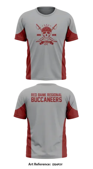 Red Bank Regional Buccaneers Store 1 Core Men's SS Performance Tee - dS4p3y