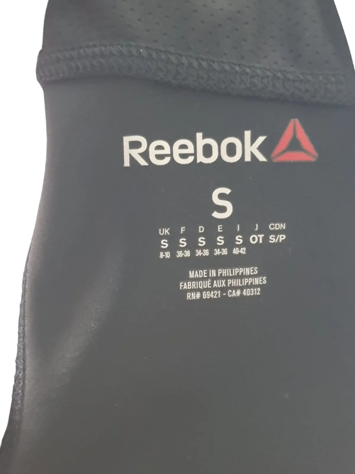 Reebok Black Cycling Short ( S )